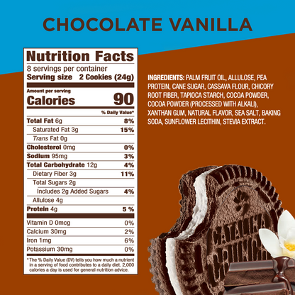Catalina Crunch Chocolate Vanilla Keto Sandwich Cookie, 6.8oz