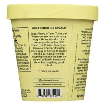 Van Leeuwen Vanilla Bean Ice Cream Pint 14oz