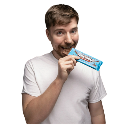 Feastables Milk Crunch Bar, 2.1 oz