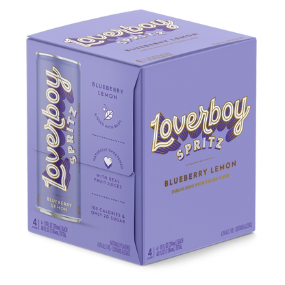 Loverboy Blueberry Lemon Spritz 4pk 250ml Can 6.0% ABV