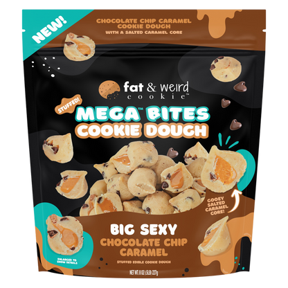 Fat and Weird Cookie Mega Cookie Dough Bites 8oz - Big Sexy