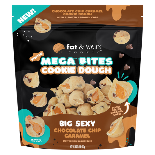 Fat and Weird Cookie Mega Cookie Dough Bites 8oz - Big Sexy