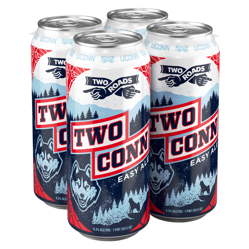 Two Roads TwoConn Easy Ale 4pk 16oz Can 4.3% ABV