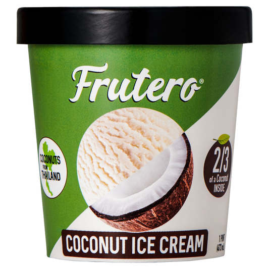 Frutero Coconut Ice Cream Pint 16oz