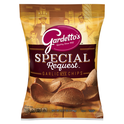 Gardetto's Garlic Rye Chips 4.75oz