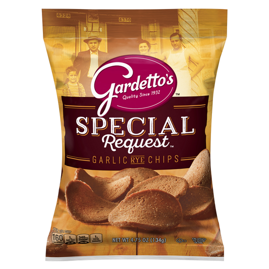 Gardetto's Garlic Rye Chips 4.75oz