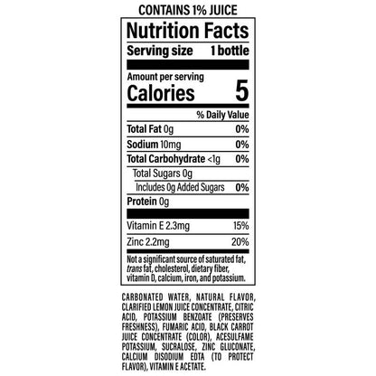 Bubly Burst Cherry Lemon 16.9oz Btl