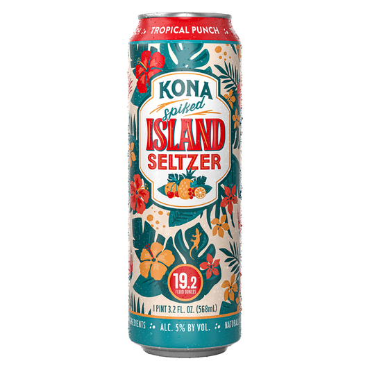 Kona Spiked Island Seltzer Single 19.2oz Can 5.0% ABV