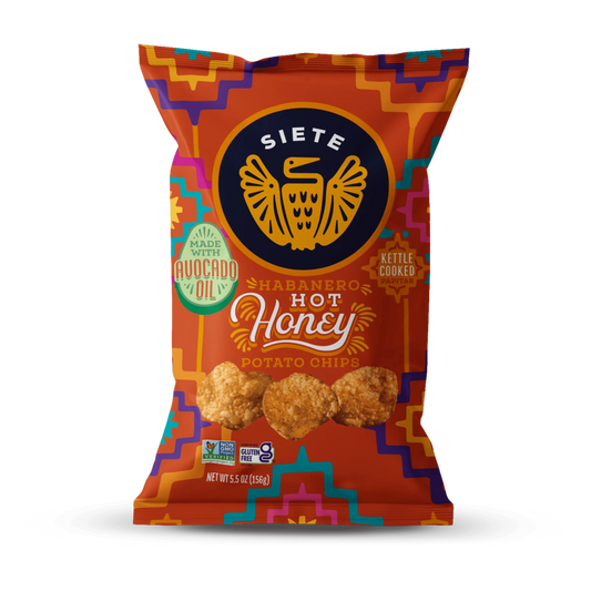 Siete Habanero Honey Kettle Cooked Chips, 5.5 oz