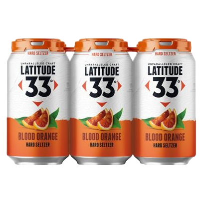 Latitude 33 Blood Orange Hard Seltzer 6pk 12oz