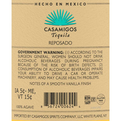 Casamigos Reposado Tequila 1.75L (80 Proof)
