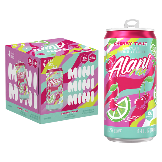 Alani Energy Cherry Twist 4pk 8.4oz Can