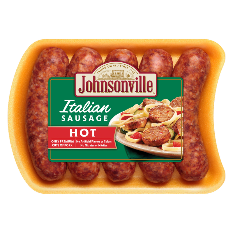 Johnsonville Frozen Hot Italian Sausage - 19oz