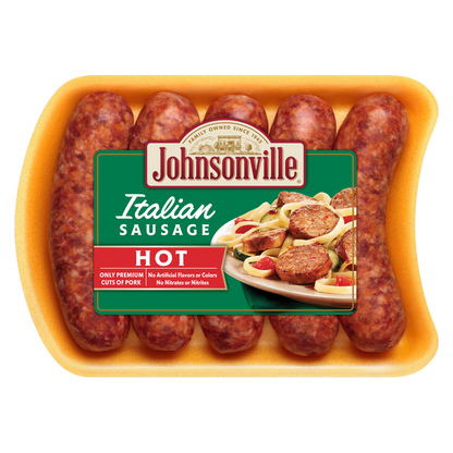 Johnsonville Frozen Hot Italian Sausage - 19oz