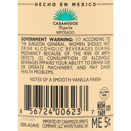 Casamigos Reposado Tequila 50ml (80 Proof)