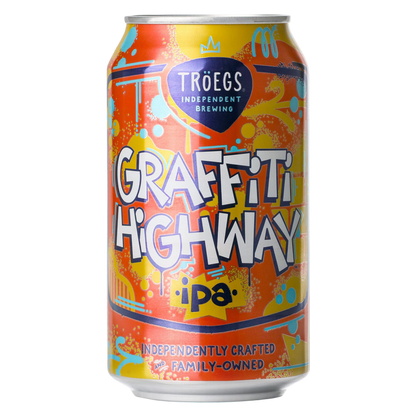Troegs Graffiti Highway IPA 12pk 12oz Can 6.0% ABV