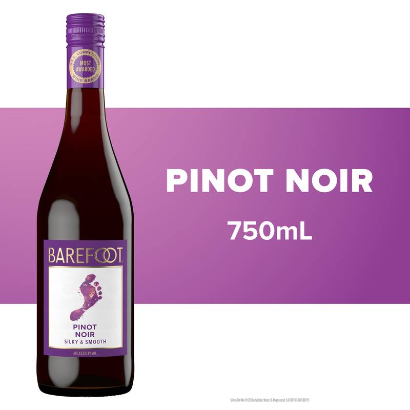 Barefoot Pinot Noir 750ml