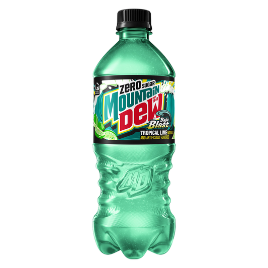 Mountain Dew Zero Sugar Baja Blast 20oz Btl