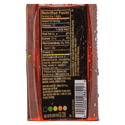 Pure Leaf Peach Iced Tea 18.5oz