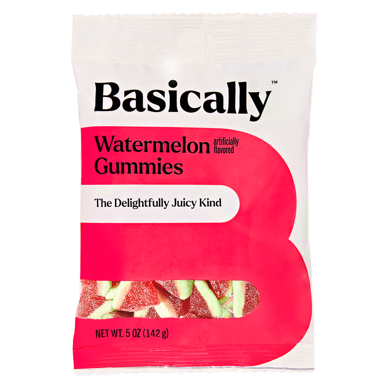 Basically Gummy Watermelon Slices 5oz
