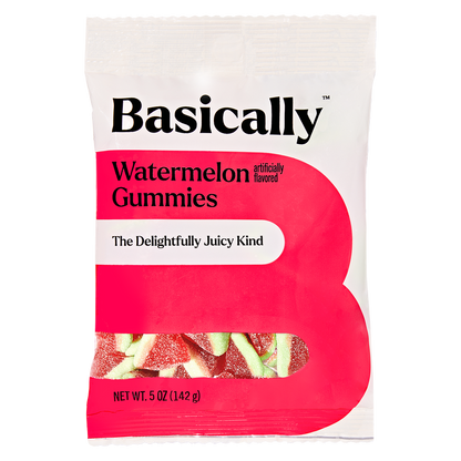 Basically Gummy Watermelon Slices 5oz