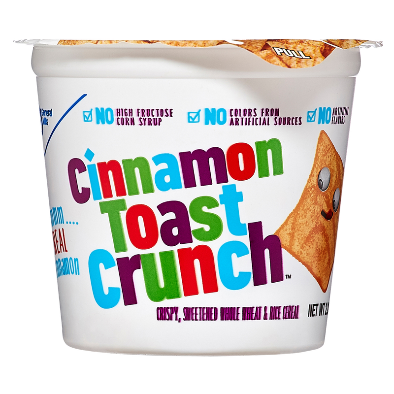 General Mills Cinnamon Toast Crunch Cereal Cup 2oz