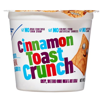 General Mills Cinnamon Toast Crunch Cereal Cup 2oz