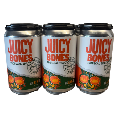 Flying Fish Juicy  Bones Tropical IPA 6pk 12oz Cans 6.3% Abv