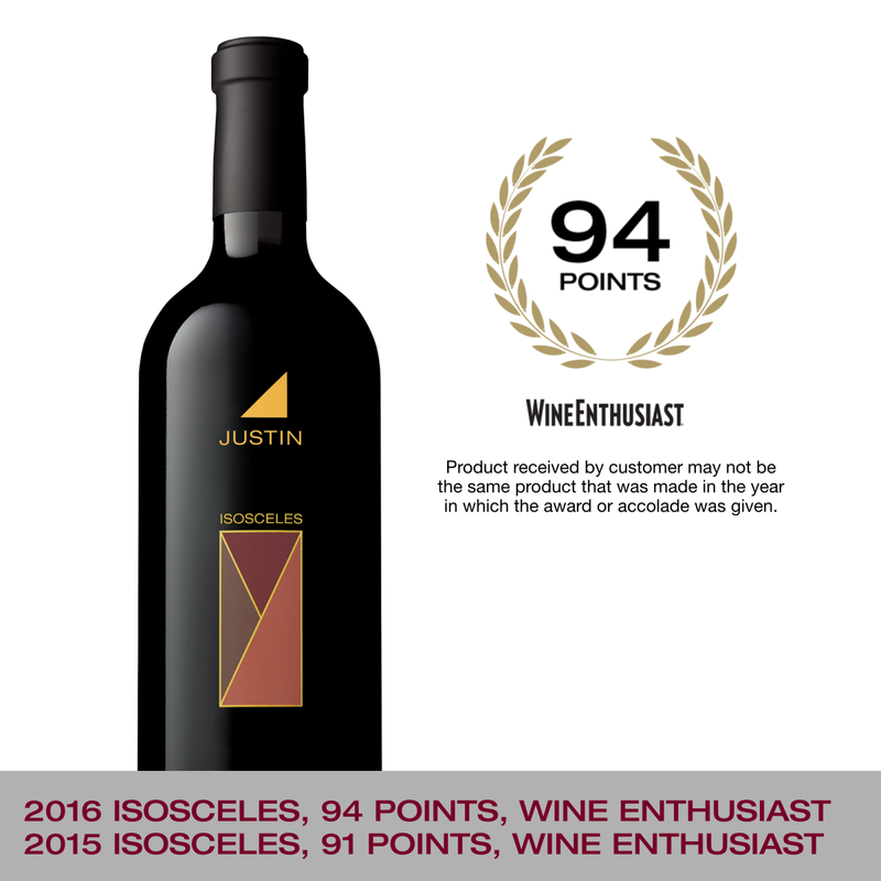 JUSTIN ISOSCELES Paso Robles, Red Blend Wine 750ml