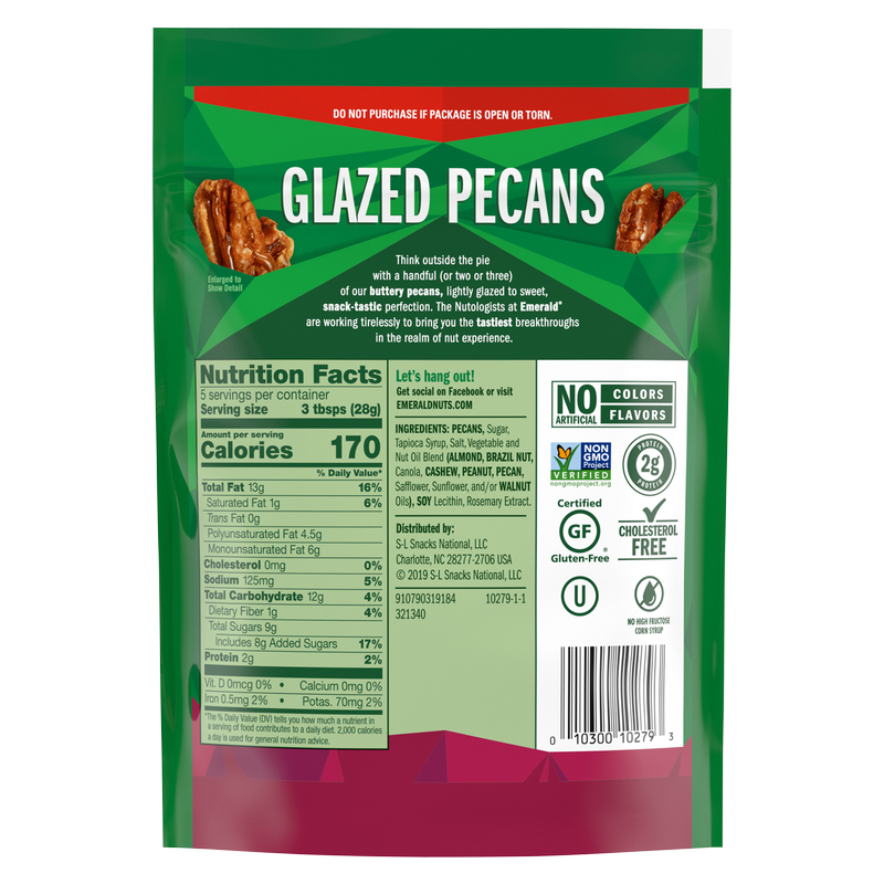 Emerald Glazed Pecans 5oz