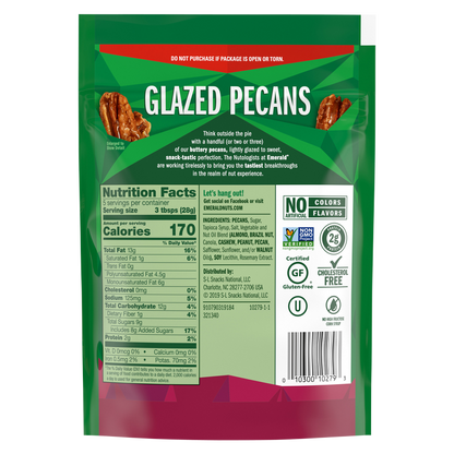 Emerald Glazed Pecans 5oz