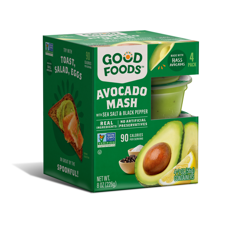 Good Foods Avocado Mash Single Serve - 4ct/8oz