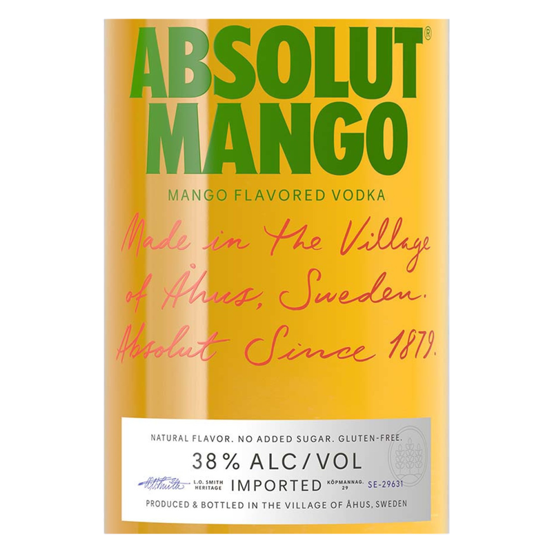 Absolut Mango Vodka 1L (80 Proof)