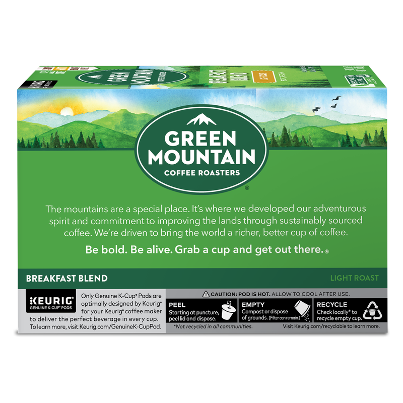 Green Mountain Coffee Breakfast Blend K-Cups 12ct