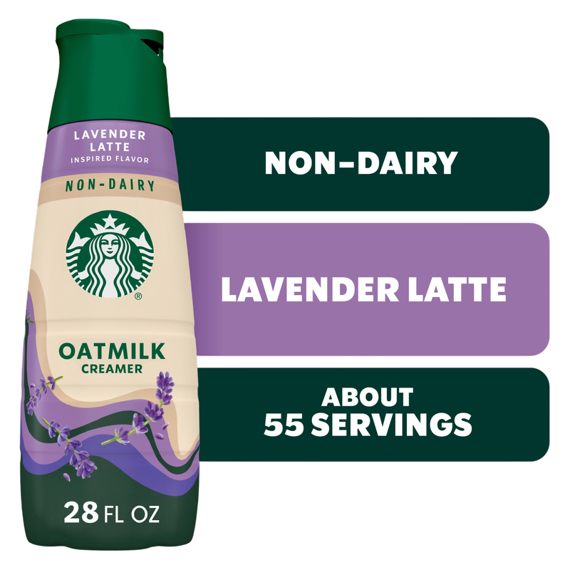 Starbucks Lavender Oat Milk Creamer 28oz Btl