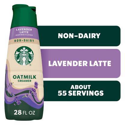 Starbucks Lavender Oat Milk Creamer 28oz Btl