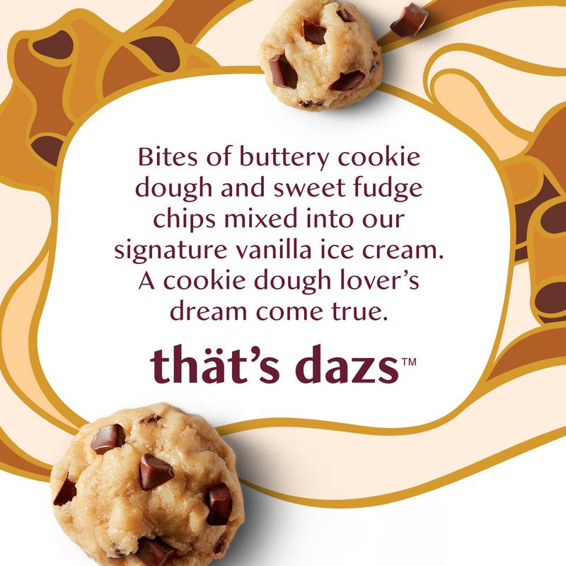 Haagen-Dazs Chocolate Chip Cookie Dough Ice Cream, 14oz.