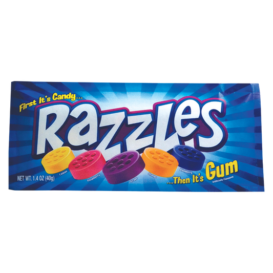 Razzles Original Candy Gum 1.4oz