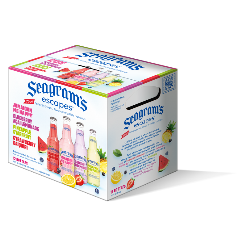 Seagram's Escapes Variety 12pk 12oz BTL 3.2% ABV