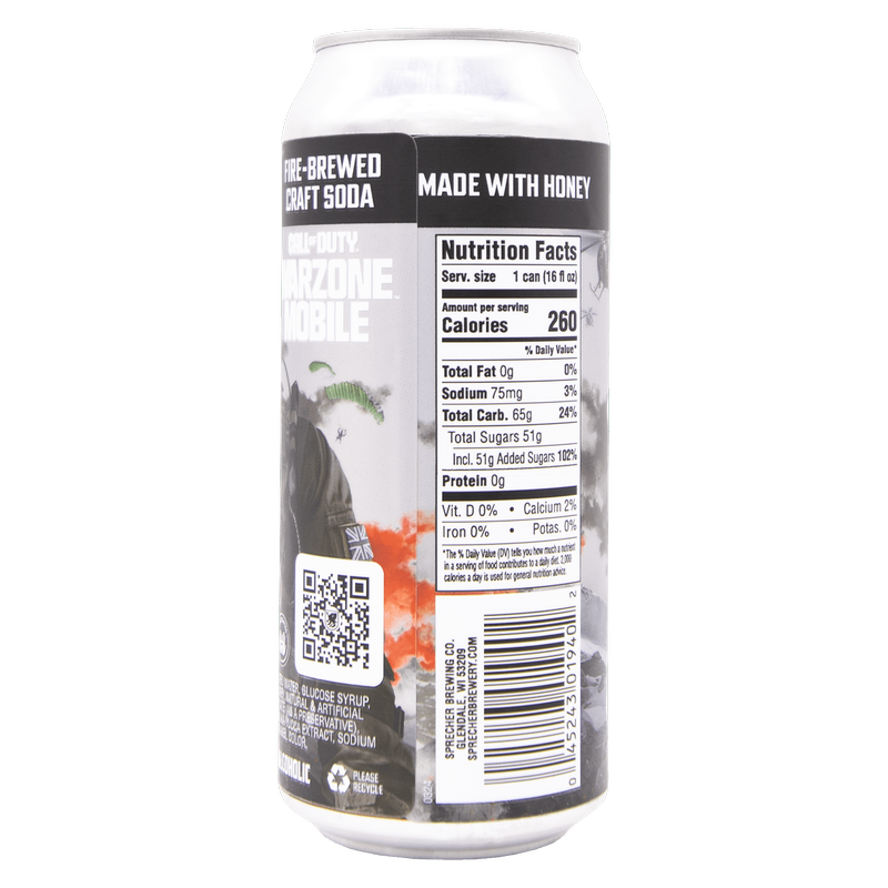 Sprecher Root Beer 16oz Can