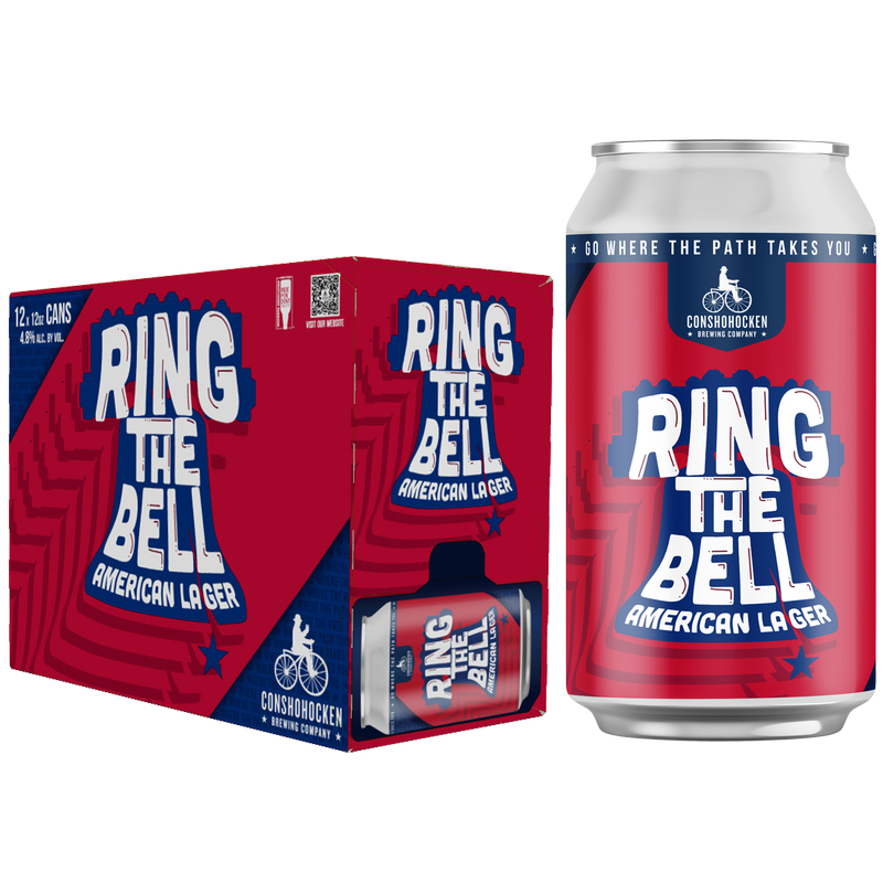 Conshohocken Ring the Bell American Lager 12pk 12oz Can 4.8% ABV