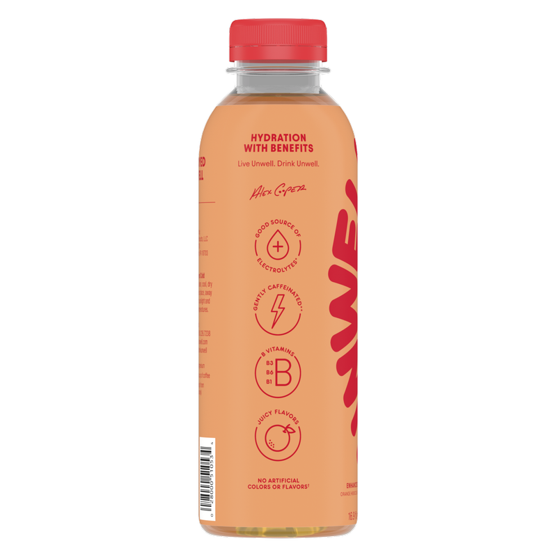 Unwell Orange Hibiscus Hydration Drink 16.9oz Btl