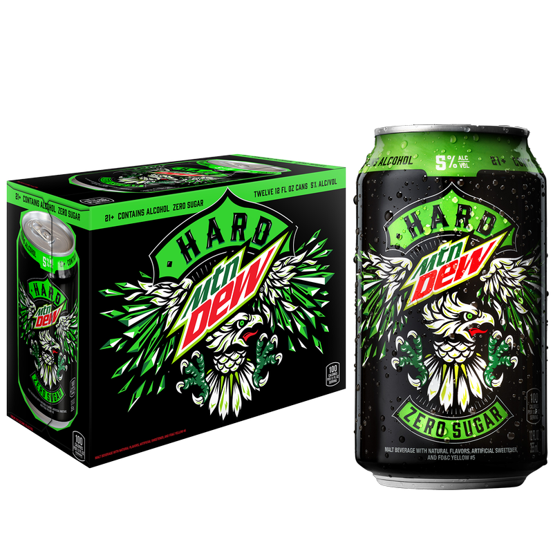 MTN DEW® Hard Zero Sugar Original 12pk 12oz Can 5% ABV