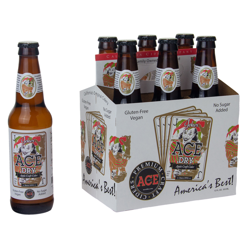 Ace Joker Cider 6pk 12oz Btl