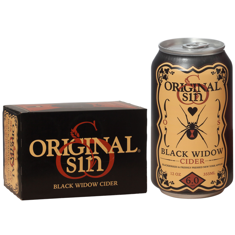 Original Sin Black Widow Cider 6pk 12oz Can