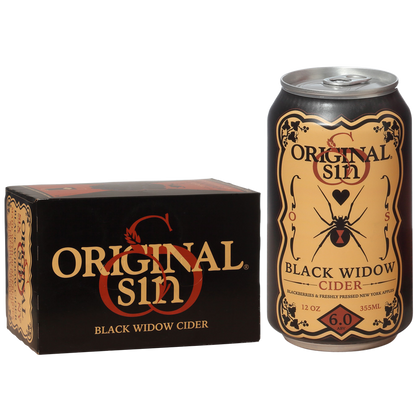 Original Sin Black Widow Cider 6pk 12oz Can