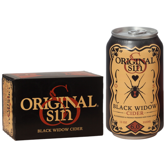 Original Sin Black Widow Cider 6pk 12oz Can