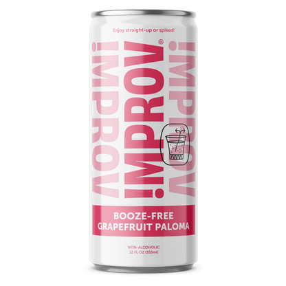 !mprov Booze-Free Grapefruit Paloma 4pk 12oz Can