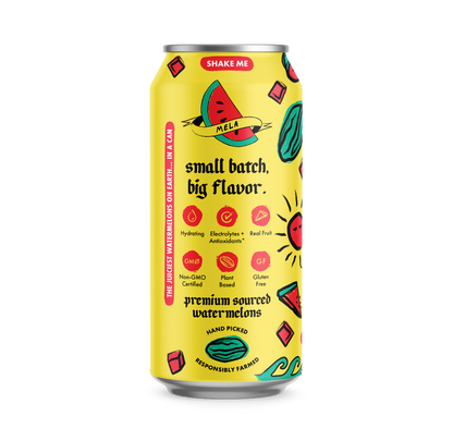 Mela Water Watermelon Pineapple 16.9oz Can