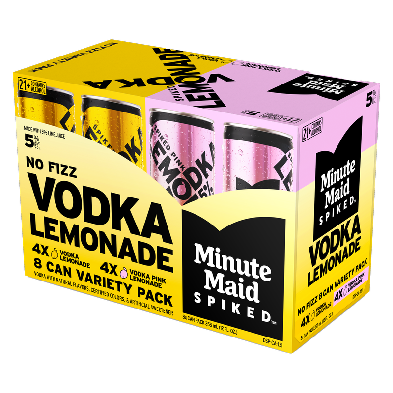 Minute Maid Spiked Vodka Lemonade Variety 8pk